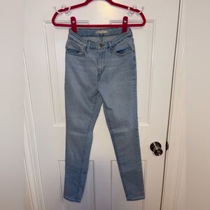Levi's Women's Light Blue Skinny Jeans